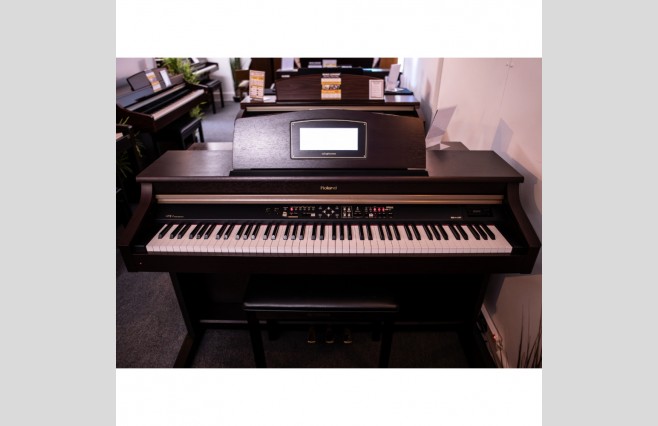 Used Roland HPi-7 Satin Black Digital Piano Complete Package (SN:06416) - Image 1